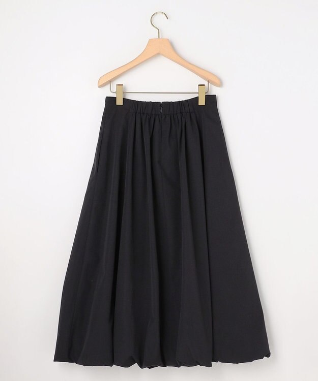 組曲 L ソフトクロスバルーン スカート ブラック系