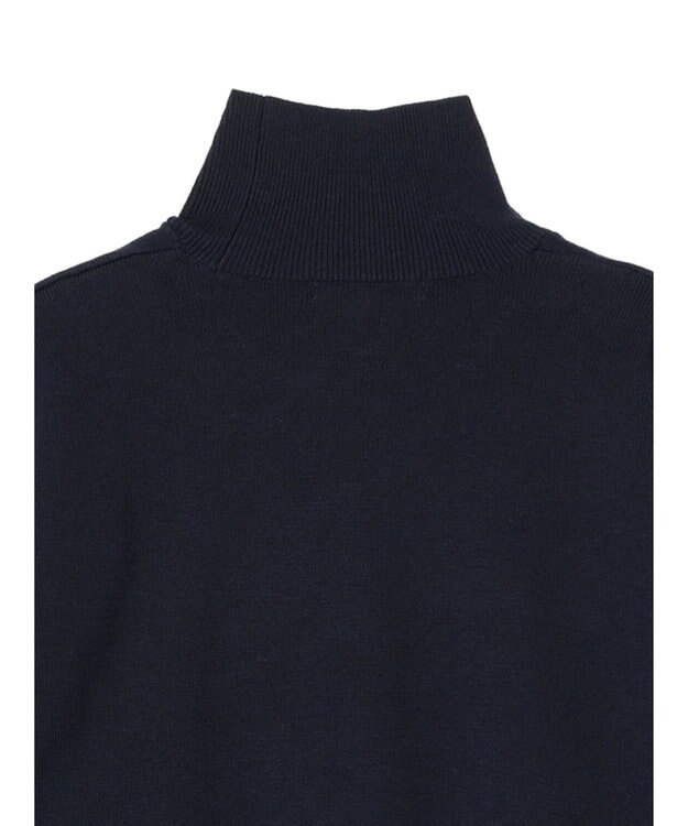 Green Parks もちやわ　モックネックプルオーバー Navy