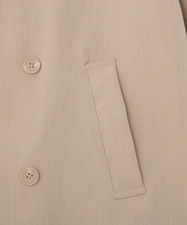 CRAFT STANDARD BOUTIQUE 半袖ダブルテーラードセットアップ Beige