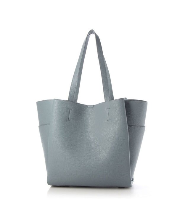 LA BAGAGERIE 【MONICA】収納いっぱいA4トート ダークブルー