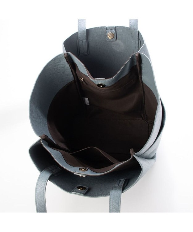 LA BAGAGERIE 【MONICA】収納いっぱいA4トート ダークブルー