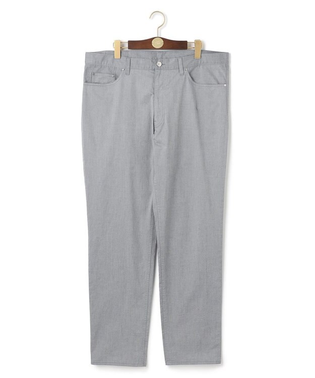 J.PRESS MEN 【KING SIZE】【ストレッチ】シャンブレーストレッチツイル パンツ ネイビー系