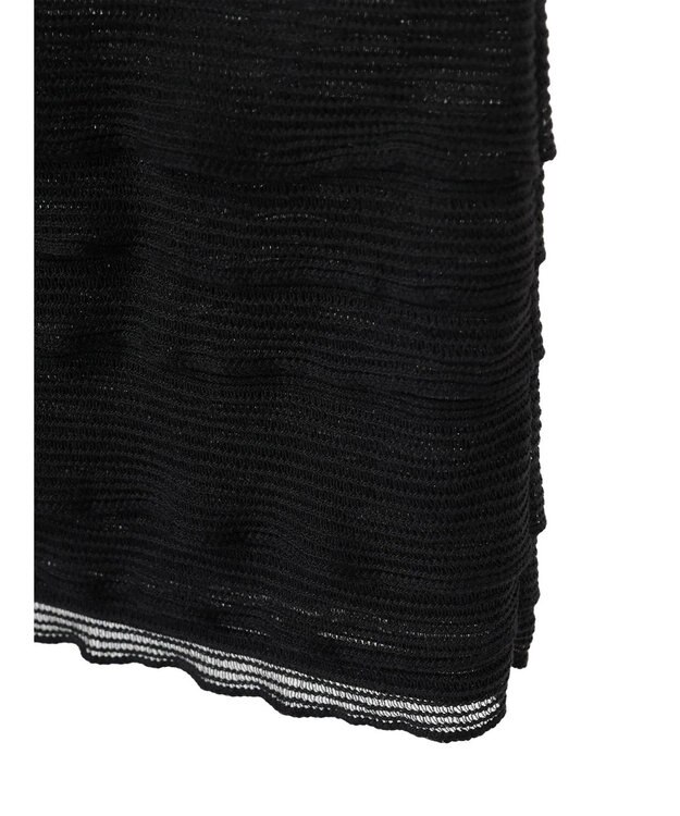 Green Parks ・ＥＬＥＮＣＡＲＥ　ＤＵＥ　ティアードフリルナロースカート Black