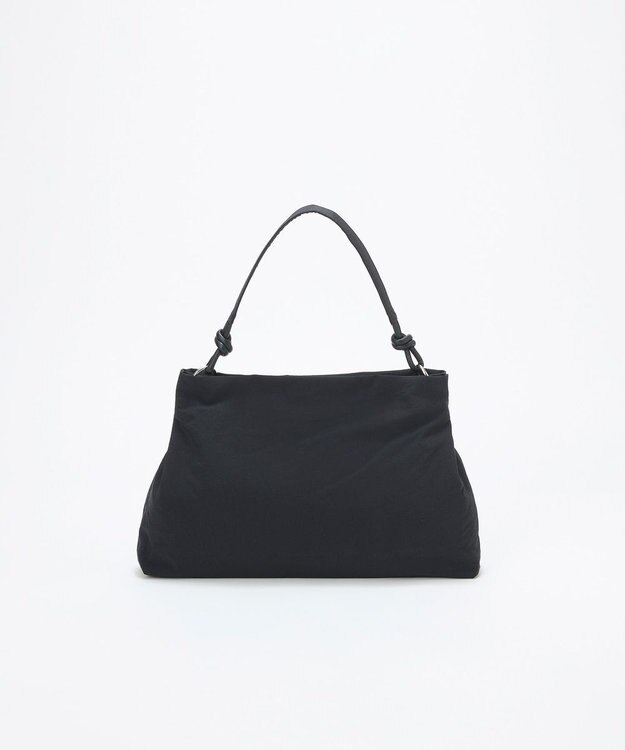 TOPKAPI 【TREASURE TOPKAPI】リンクルナイロン ノット ワンハンドル ショルダーバッグ ブラック