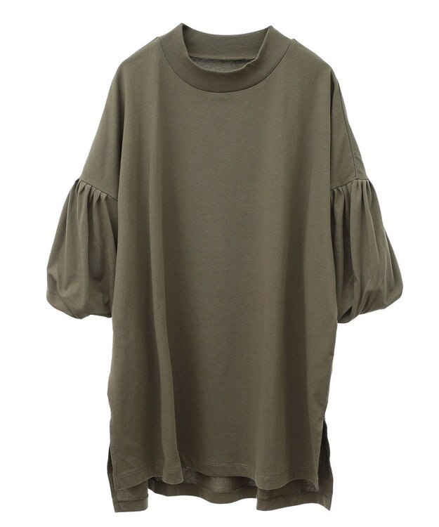 CRAFT STANDARD BOUTIQUE ランタンスリーブチュニック Khaki