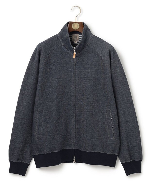 J.PRESS MEN ソフトＷフェイス トラックジャケット ネイビー系