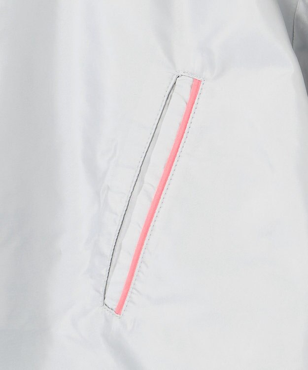 23区GOLF 【WOMEN】【撥水】ブライトタフタ ブルゾン ライトグレー系