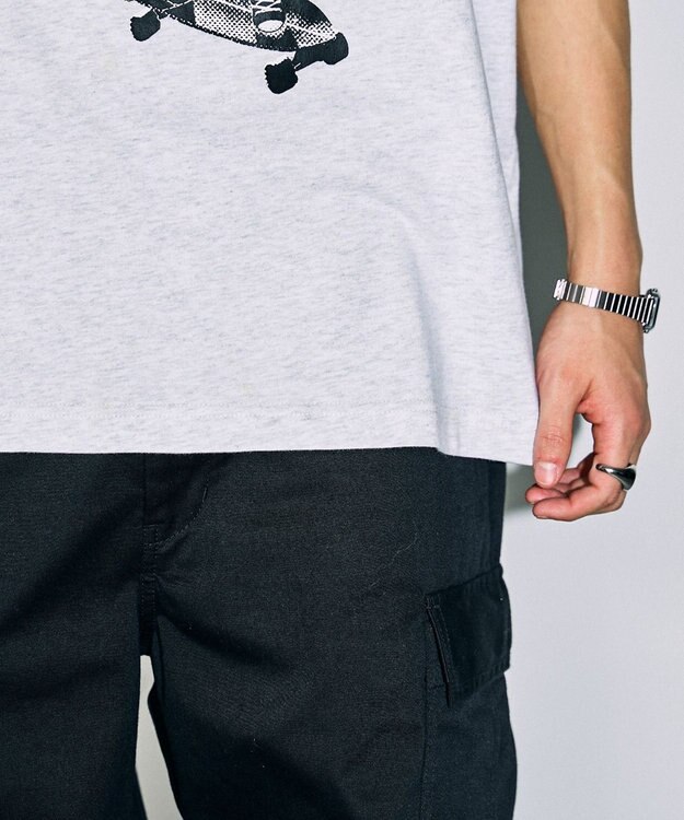 WEGO フォトグラフィックラグランBIGT（S） 柄2