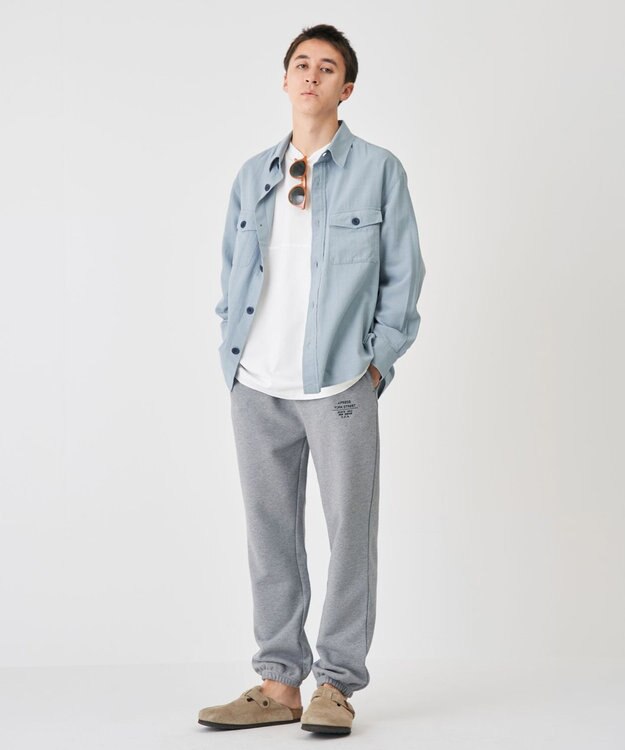 J.PRESS YORK STREET 【UNISEX】リネンCPOジャケット ダルブルー系