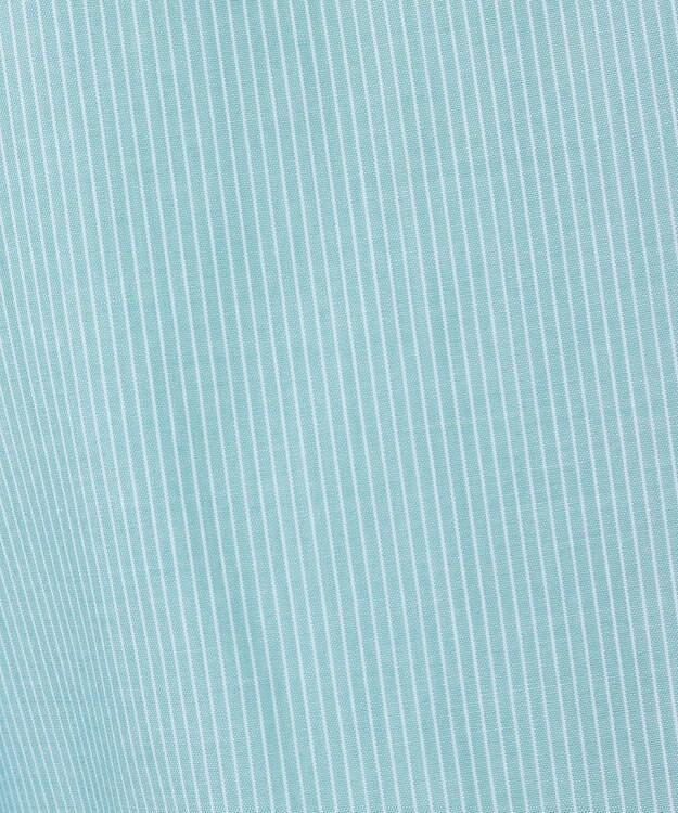 earth music&ecology ＴＲキュプラドロストシャツ Stripe Green