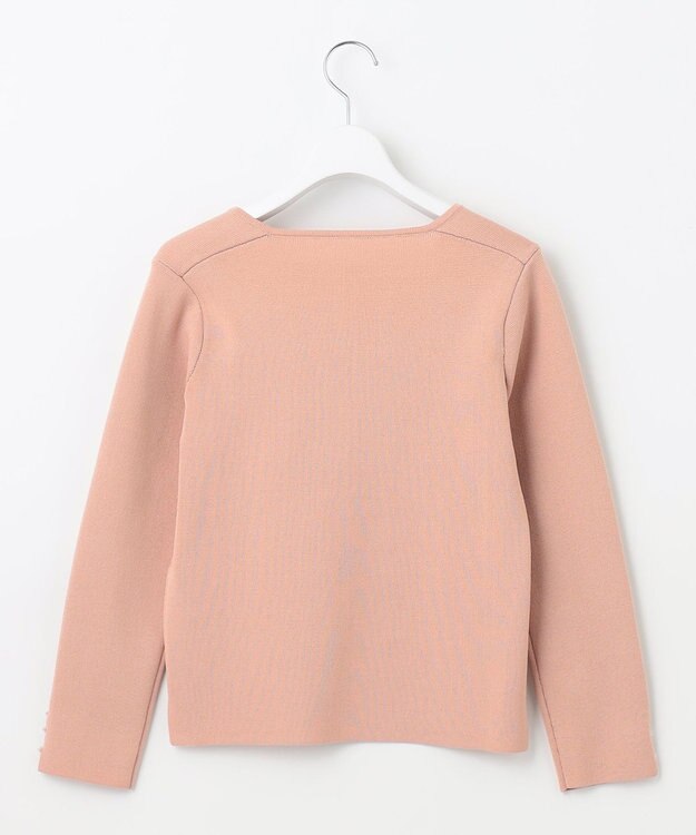 Feroux 【セットアイテム】ニット×ジャガードスカート セット ピンク系