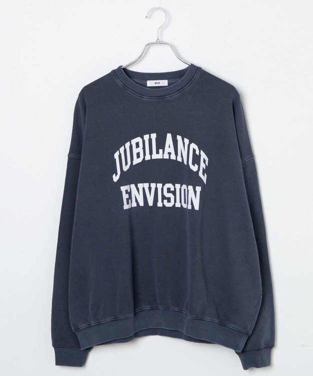 WEGO ピグメントスウェット ネイビー