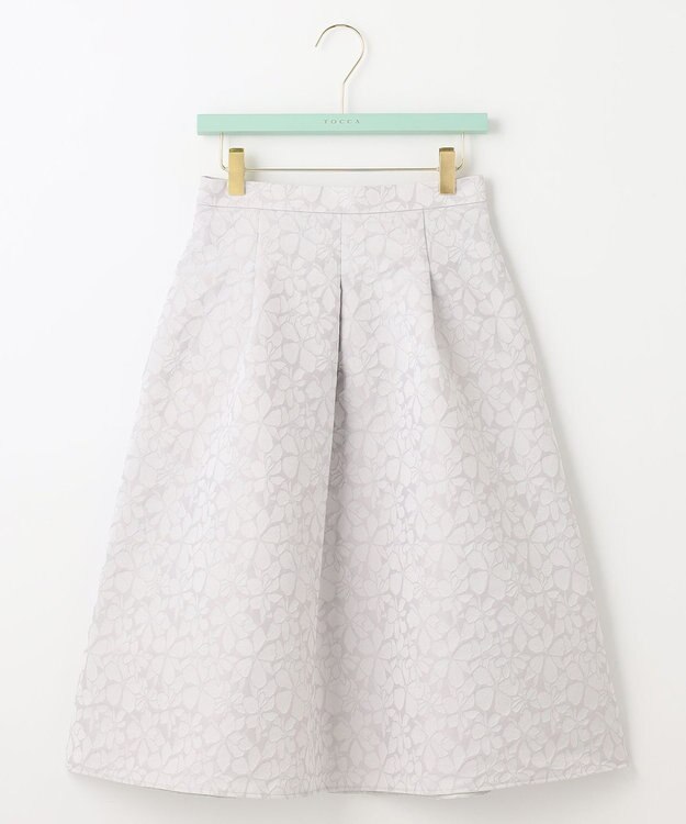 TOCCA 【洗える】FLOWER MEADOW スカート グレー系