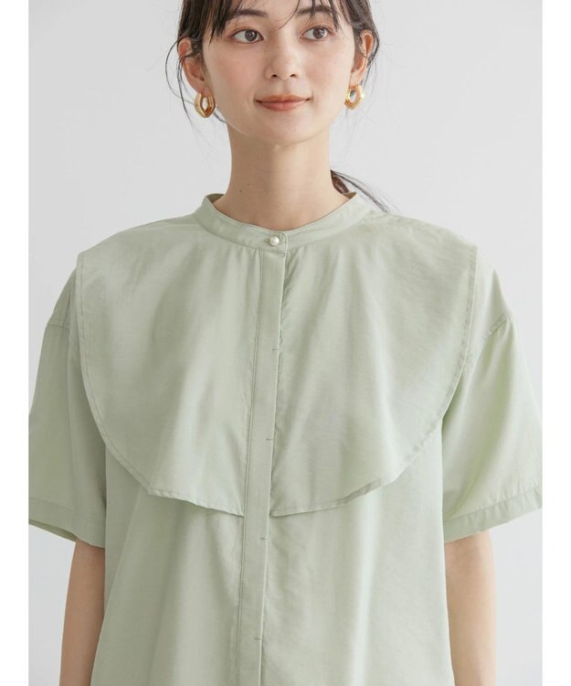 AMERICAN HOLIC フロントフリルブラウス Mint
