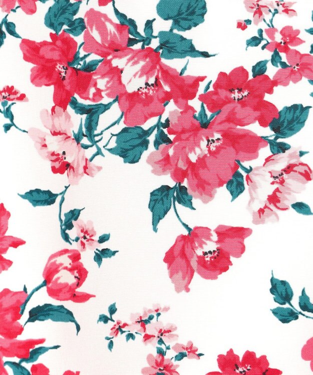 TOCCA 【洗える】WANDERING FLOWER ドレス レッド系5