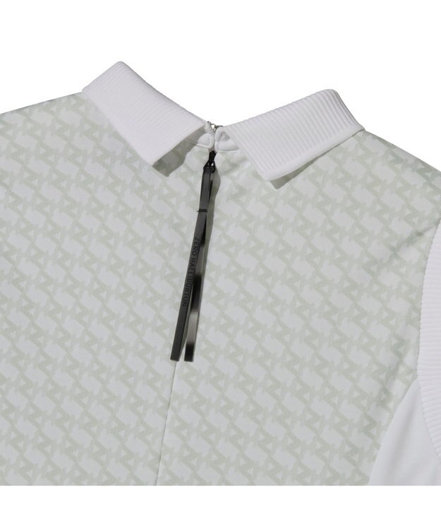 ZERO HALLIBURTON モノグラム柄ノースリーブワンピース ZHG-W6S7b 85221 ホワイト