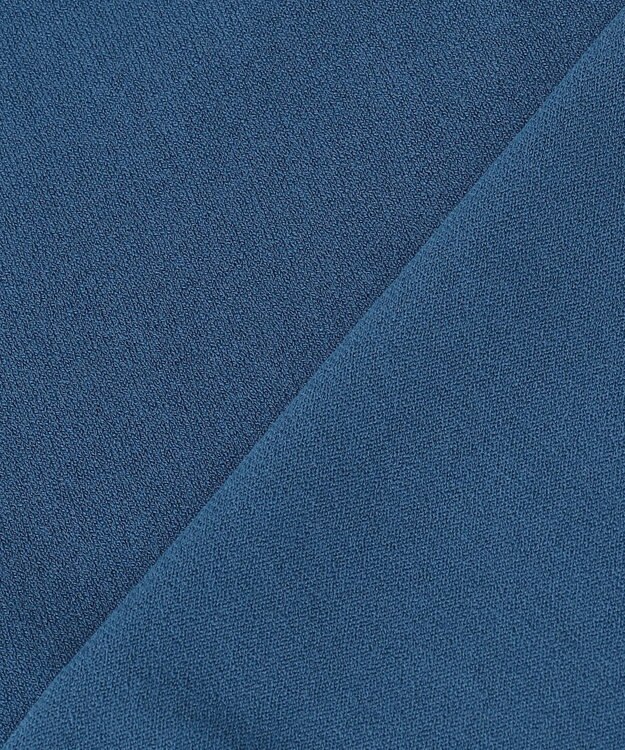 JOSEPH HOMME 【ストレッチ】リュクスレーヨン　クルーネック長袖ニット ブルー系