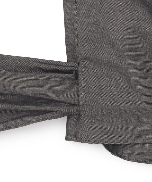 BEIGE， 【S-size】POMEGRANATE / カシュクールブラウス Chambray Black