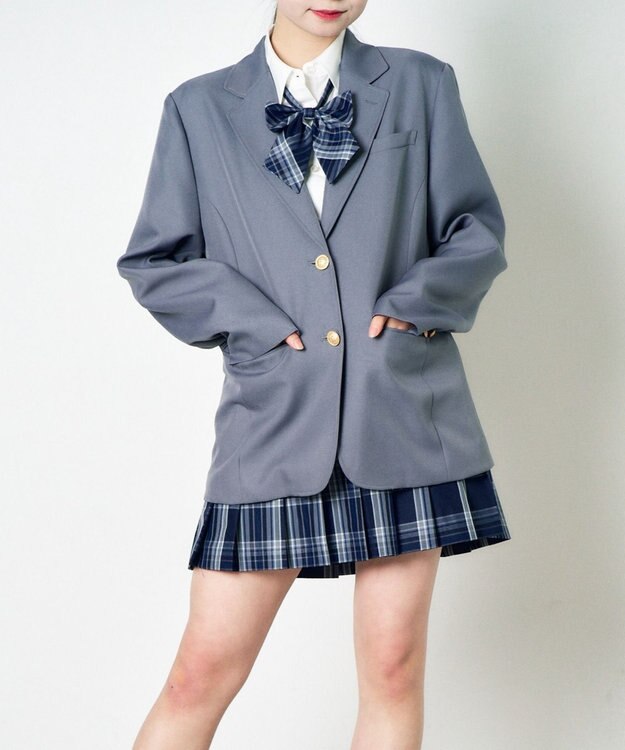 WEGO 【SCHOOL ITEM】スクールブレザー グレー
