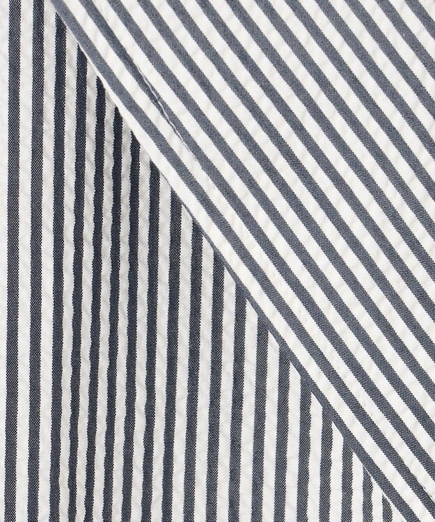 J.PRESS MEN 【J.PRESS ORIGINALS】Silk Seersucker 3B Sack Jacket / Japan Made ネイビー系1