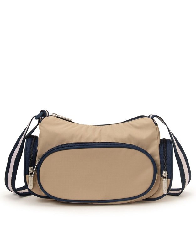 LeSportsac 3 POCKET SHOULDER/スペクテイターボーン/ネイビー スペクテイターボーン/ネイビー