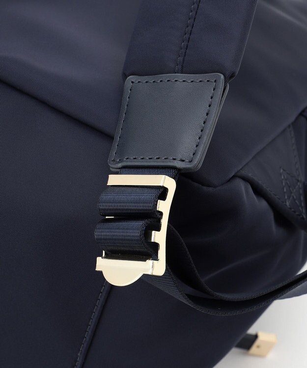 TOCCA 【A4サイズ対応・撥水】SIDE FRILL BACKPACK バックパック ネイビー系