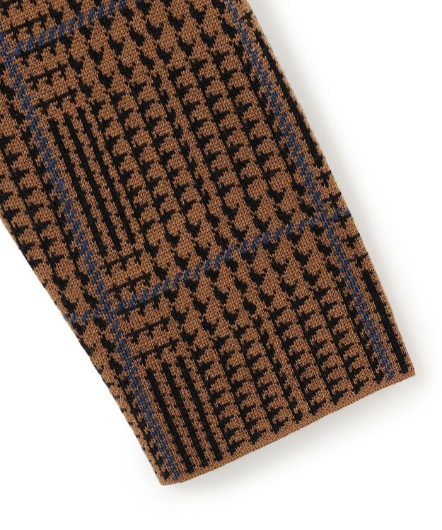 J.PRESS MEN ダブルジャガードニットジャケット ブラウン系7