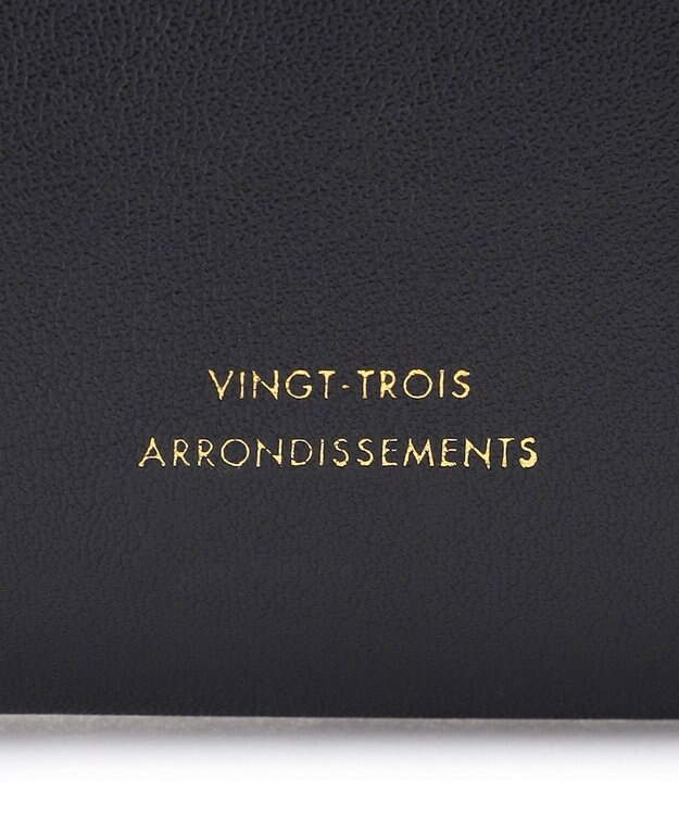 23区 【先行予約】メッシュコンビ ポーチ付き トートバッグ ベージュ×ブラック