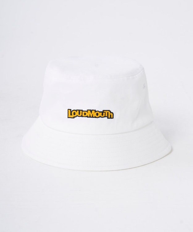 FILA GOLF／marie claire 【LOUDMOUTH】ベーシックバケットハット White