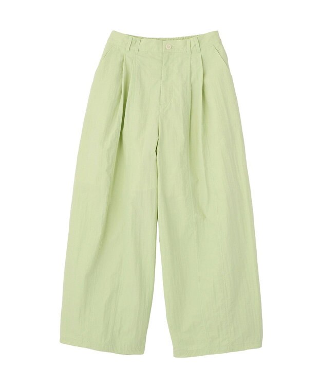 CRAFT STANDARD BOUTIQUE コットンナイロンカーブパンツ Light Green