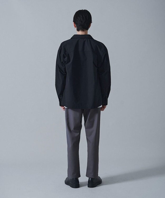 WEGO ベルト付きテーパードスラックス グレー