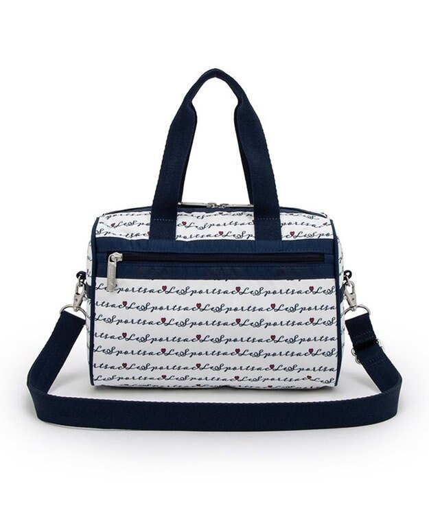 LeSportsac EVERYDAY SM SATCHEL/マリンロゴボーダー マリンロゴボーダー