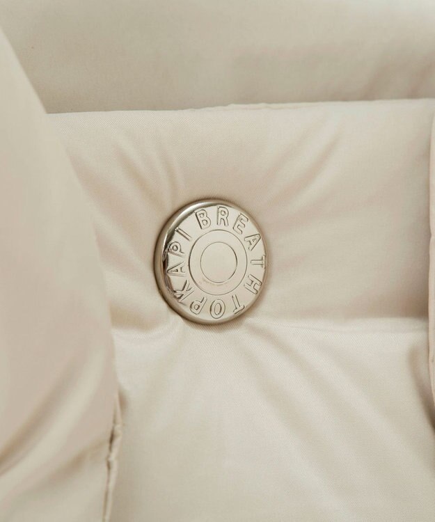 TOPKAPI 【Breath TOPKAPI】パフィング 2way ミニ トートバッグ チャーム付き クリーム