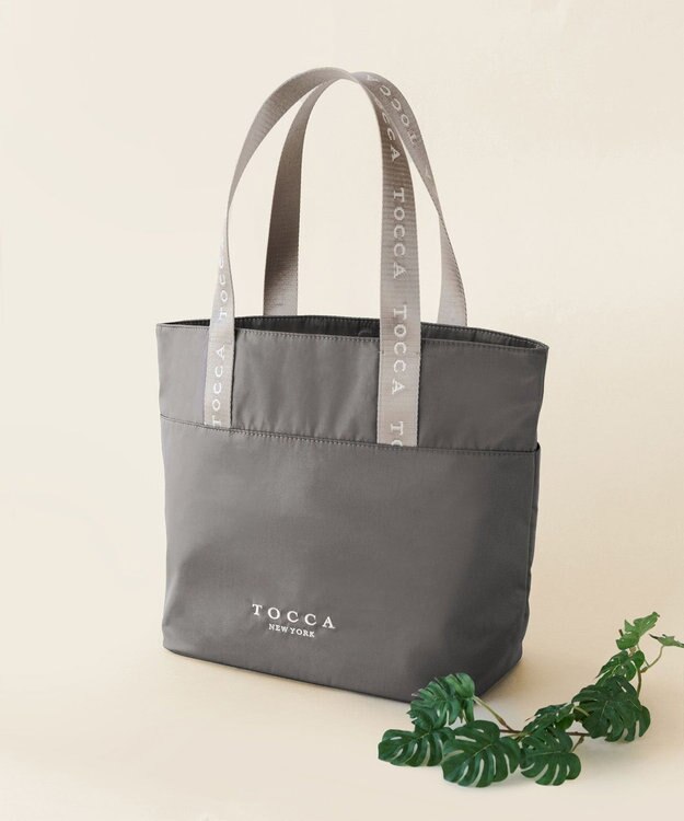 TOCCA 【WEB＆一部店舗限定】CIELO LOGO TOTE トートバッグ ベージュ系