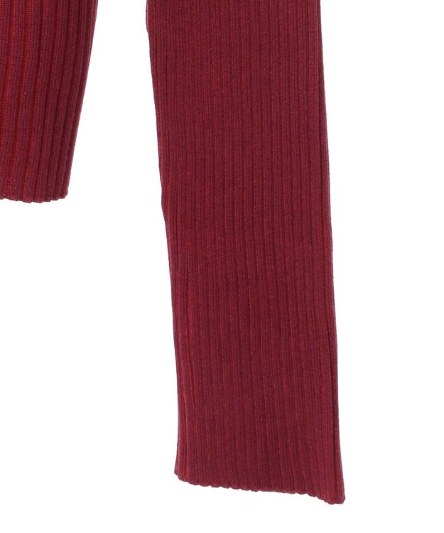 Green Parks ・ＡＮＤＳＥＡＲＣＨ　リブフェイクレイヤードニット Bordeaux