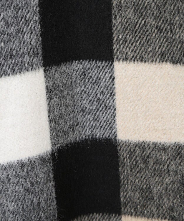 Green Parks シャギーノーカラーコート Beige