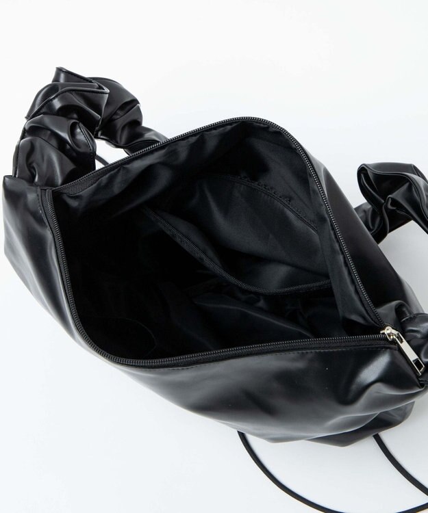 WEGO ドロストギャザーショルダー ブラックその他