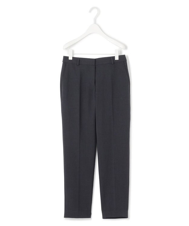 ICB L 【接触冷感・速乾・防シワ・洗える】 レーヨンライクトロ スティックパンツ ネイビー系