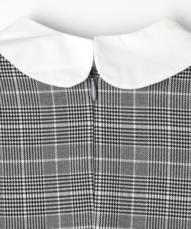 ANY KIDS 長袖 ワンピース グレンチェック