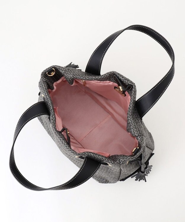 LA BAGAGERIE サイドタッセルサマートート　Mサイズ グレー