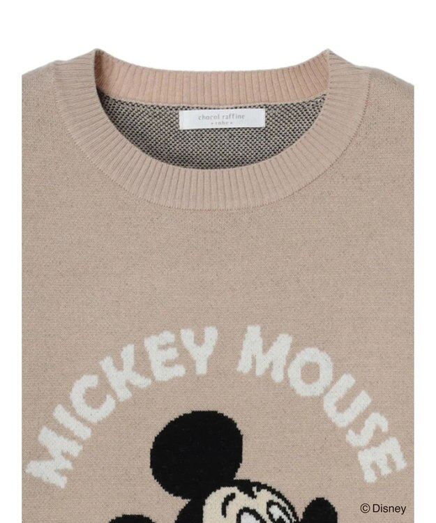 Green Parks ミッキーマウス・クラブ／ジャガードニット Light Gray