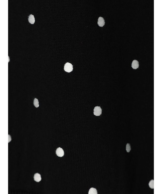 AMERICAN HOLIC Ｄｏｔモックネックニットカーディガン Dot