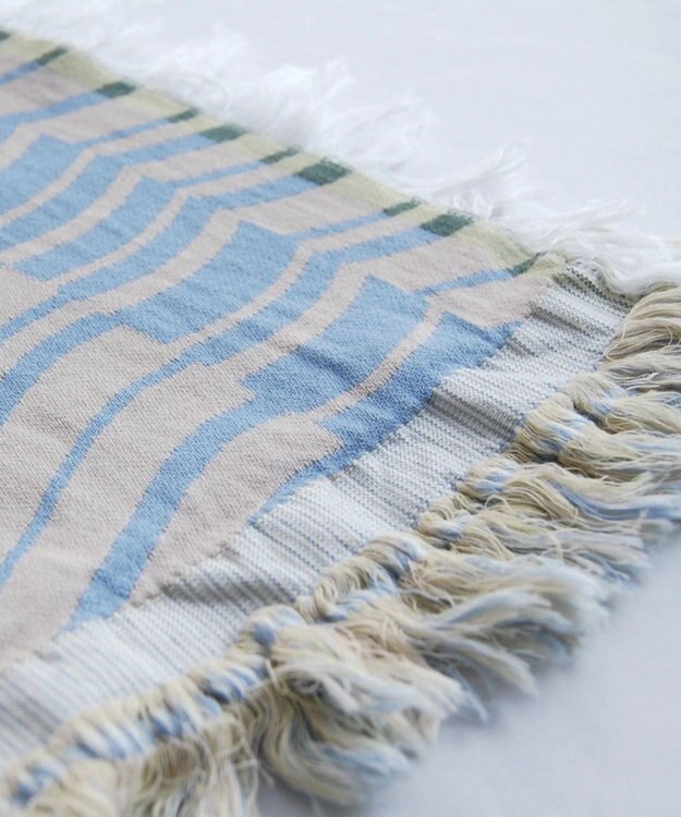 POLS コットン meadow モヒカンストール イエロー