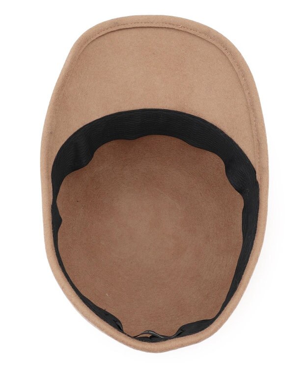 23区 【見上愛さん着用】フェルト キャップ キャメル系