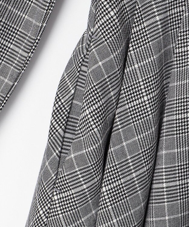 ANY KIDS 長袖 ワンピース グレンチェック