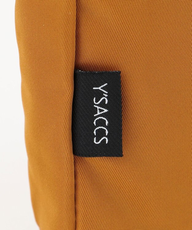 Y'SACCS テープデザイン　トラベルポシェット マスタード