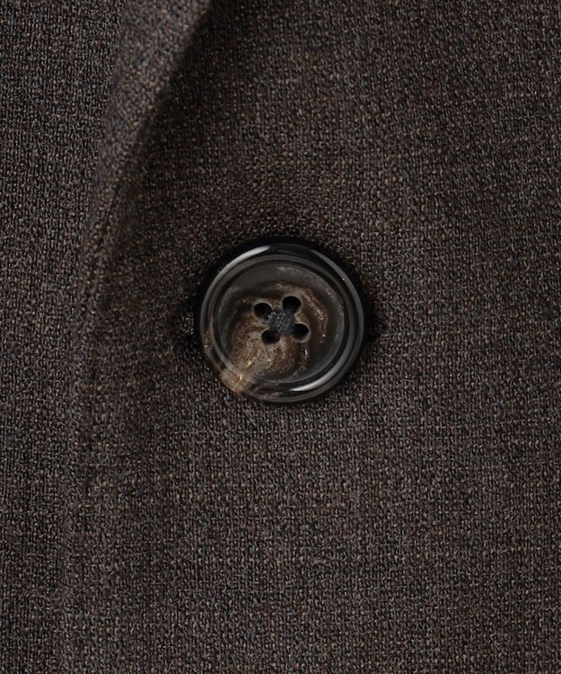 J.PRESS MEN  【J.PRESS MOVING / セットアップ対応】ジャージライク ジャケット/総裏 ダークブラウン系