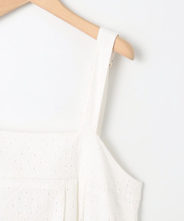 組曲 S エンブロイダリーサック ワンピース アイボリー系