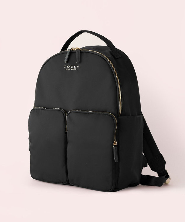 TOCCA 【WEB＆一部店舗限定・A4サイズ対応】VIA METRO BACKPACK バッグパック ブラック系