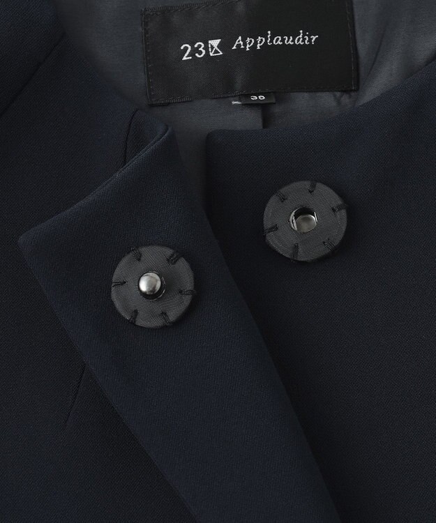 23区 【APPLAUDIR】ダブルクロス ジャケット ネイビー系
